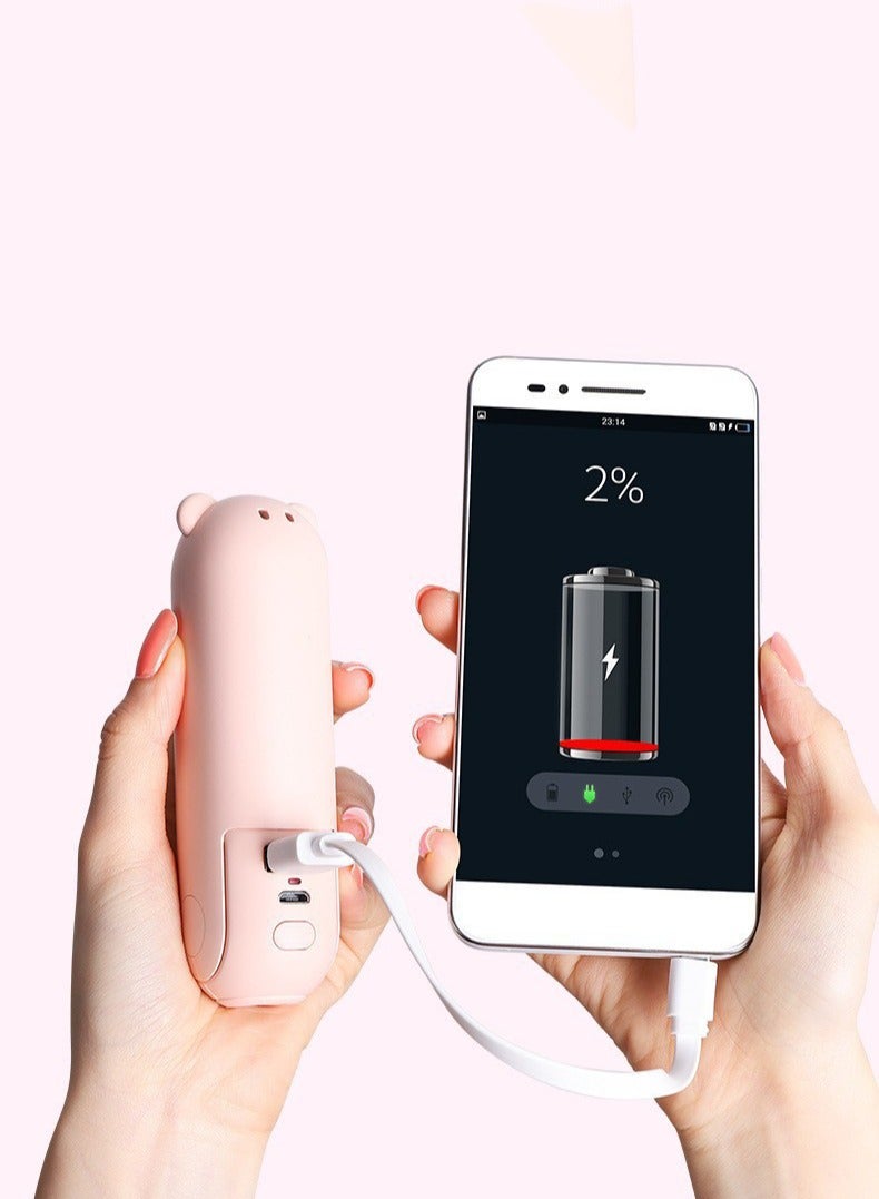 جيسيو لايف المحمولة مروحة صغيرة ، 3 في 1 مروحة المحمولة ، المحمولة الناقل التسلسلي العام مروحة صغيرة قابلة للشحن ، مع إمدادات الطاقة المحمولة بطارية تعمل مروحة [ 14-21 ساعات ] - Image 3