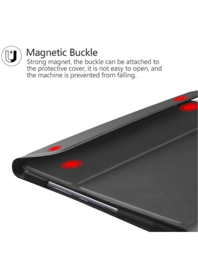 Generic - Arabic and English Keyboard Case Compatible with Honor Pad X9/X8 Pro 11.5 inch 2023, Slim Protective Case with Detachable Wireless Bluetooth Keyboard & Mouse - Image 1
