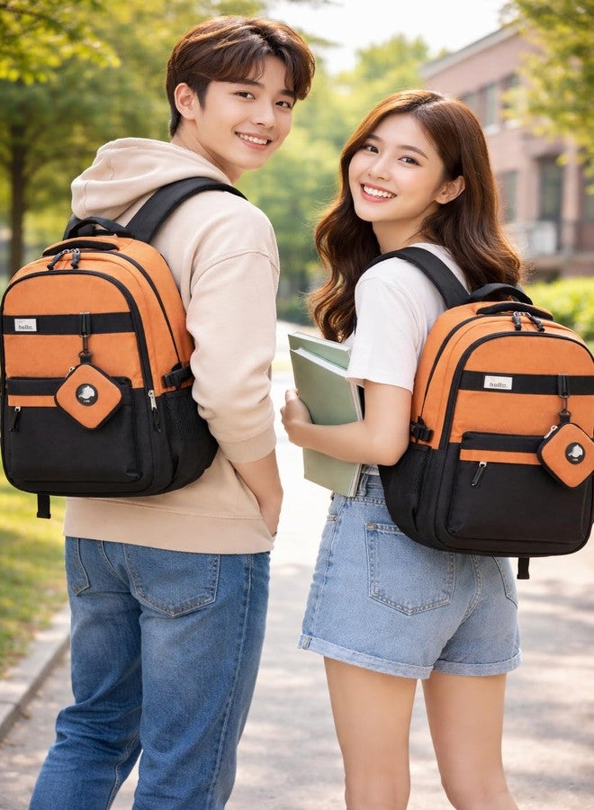 STESHWK Large Capacity Backpacks School Student Large Book Bag Classic Casual Daypack Basic Fashion Travel Backpack - Image 3