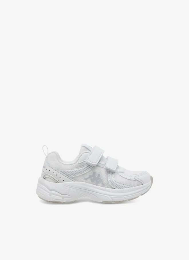 Kappa Boys' Logo Detail School Shoes with Hook and Loop Closure