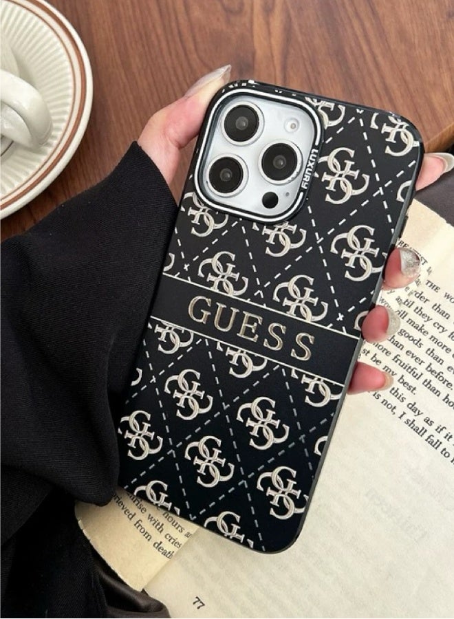 GUESS iPhone 16 Pro Max case with logo design approved by the global brand Guess - Image 2