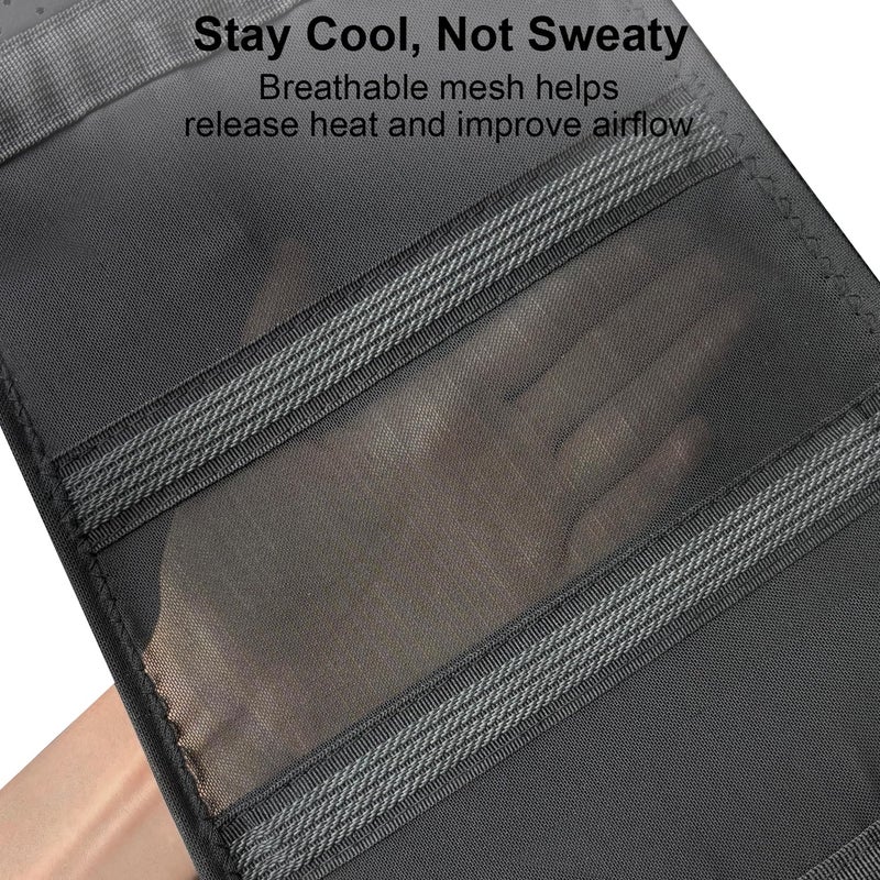 cybryeh Ultra Breathable Back Brace for Women and Men Lower Back, Lightweight & Thin Back Support Belt, Dual Adjustable Waist Lumbar Support Belt for Sciatica, Herniated Disc, Scoliosis Back Pain Relief - Image 2