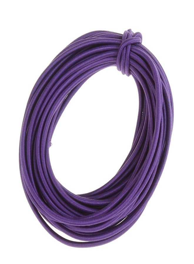 COTOWIN Heavy Round Cord Elastic,10 Yards (Purple, 3mm) - Image 1