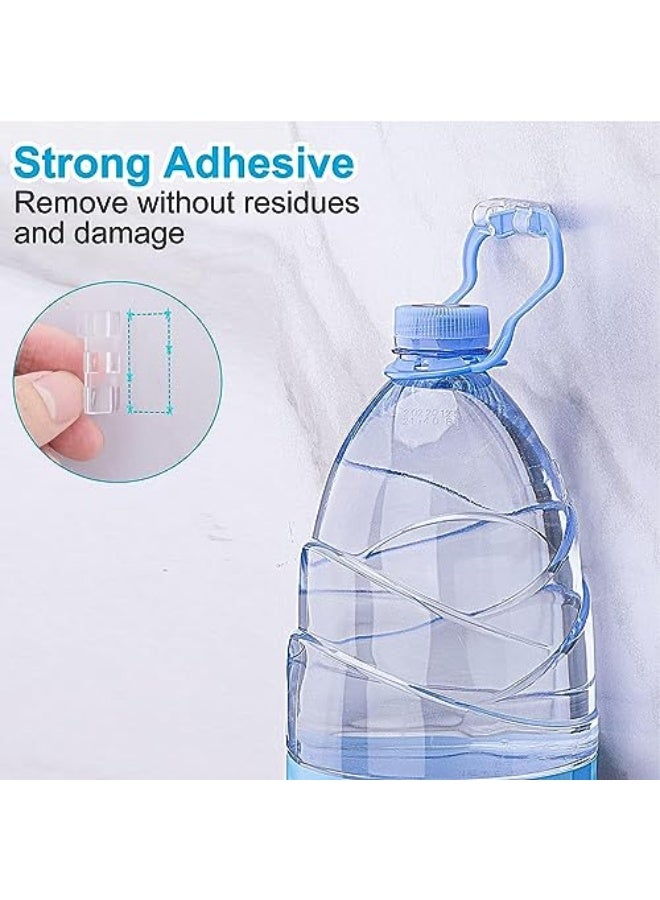 هونونج 50 قطعة مشابك إدارة الكابلات ذاتية اللصق، حوامل أسلاك مطورة للمساحات الجدارية، منظم كابلات قوي لإدارة الكابلات تحت المكتب، السيارة، التلفاز، الكمبيوتر، المكتب المنزلي. - Image 4