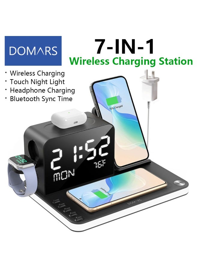 domars Domars 7 In 1 Wireless Charging Station bluetooth/wireless ZEF742E1AE92321C4837CZ
