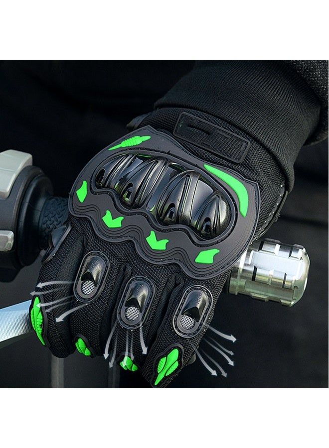 Outdoor Riding Motorcycle Full Finger Protective Gloves For Men Tactical Non-Slip Breathable Racing Gloves For Hunting Camping Climbing - Image 5