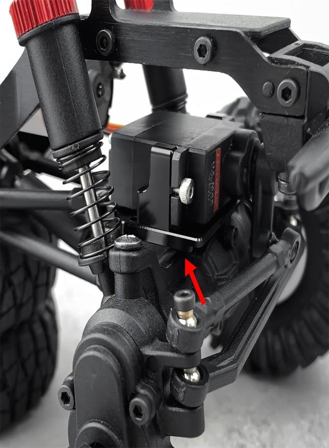 MOHERO RC Servo Mount for 1/18 RedCat Ascent-18 Rock Crawler Upgrades Parts - Image 2