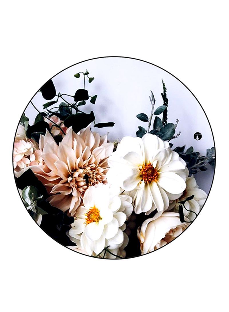 RKN Flowers Printed Mouse Pad Multicolour
