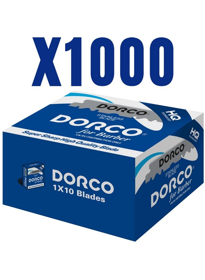 دروكو شفرات حلاقة دوركو ذات الحافة الواحدة، 1000 قطعة (10 علب، كل علبة تحتوي على 100 شفرة) - Image 5