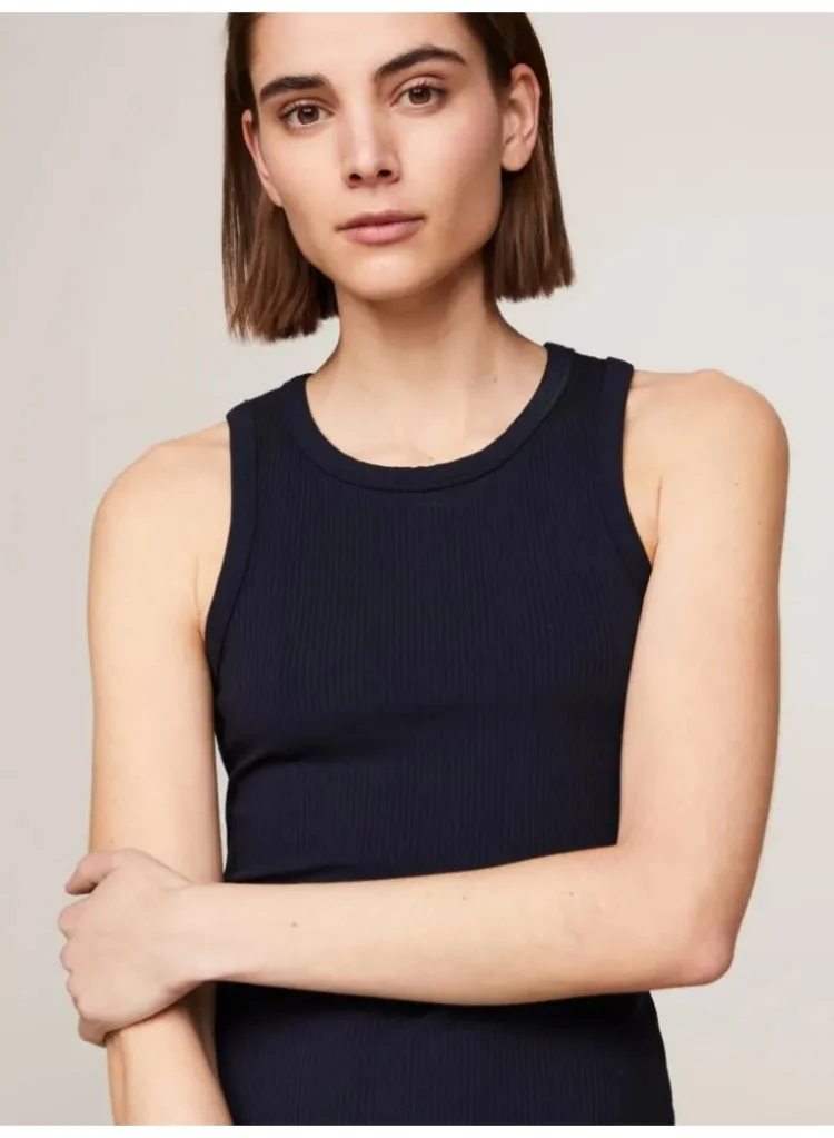 TOMMY HILFIGER Ribbed Tank Dress