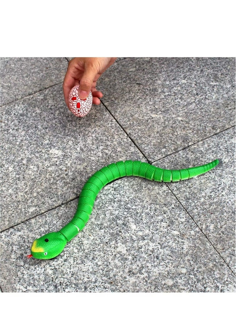Remote Controlled Snake, Realistic Snake Toy, USB Rechargeable Snake, Scary Joke Toy, Quick Movement, Gifts for Children