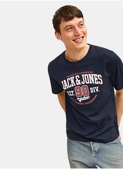JACK & JONES Jjelogo Tee Ss O-Neck 2 Col Aw24 Sn  - Image 5