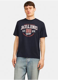 JACK & JONES Jjelogo Tee Ss O-Neck 2 Col Aw24 Sn  - Image 1