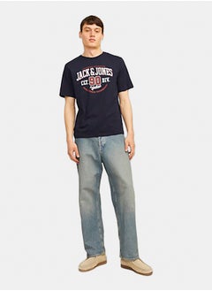 JACK & JONES Jjelogo Tee Ss O-Neck 2 Col Aw24 Sn  - Image 2