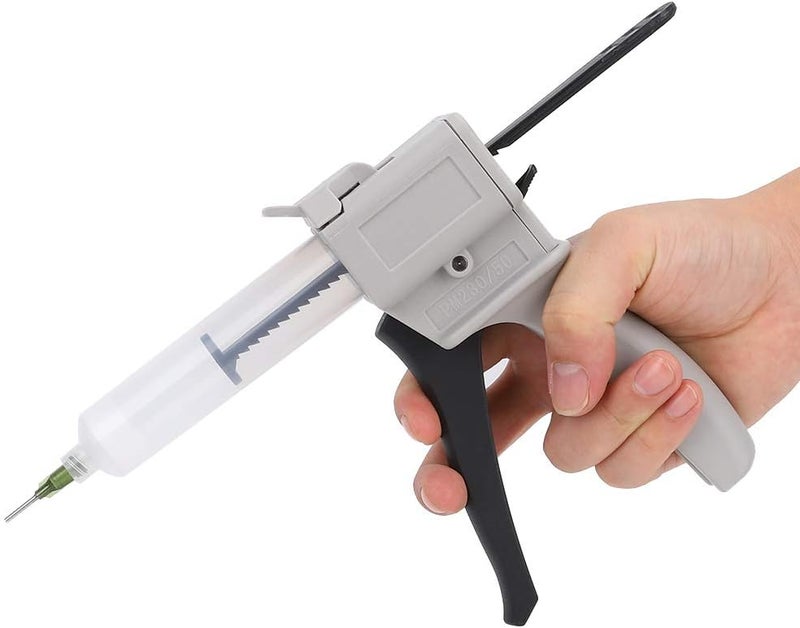 KIKYO Glue Gun, Single Liquid Gun 30ml Dispenser Glue Gun Plastic Manual Single Tube Handle Tool for Pressing Squeezing - Image 4