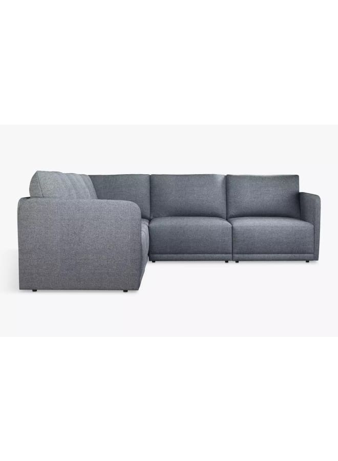 Retro Modern corner sofa 234 cm - light gray  - Image 2