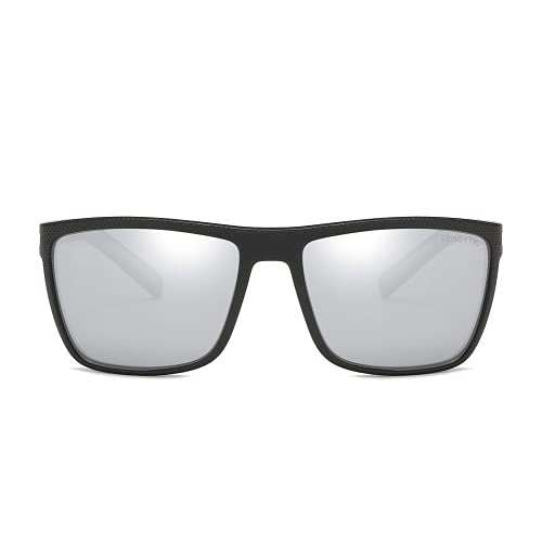 ZENOTTIC Polarized Sunglasses for Men Lightweight TR90 Frame UV400 Protection Square Sun Glasses - Image 2