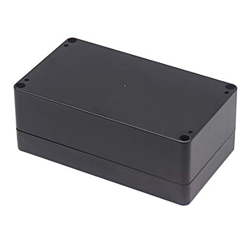 Zulkit Junction Box, Zulkit Project Box IP65 Waterproof Outdoor Box ABS Plastic Electrical Boxes Electronic Enclosure Black 6.22 x 3.54 x 2.36 inch (158 x 90 x 60mm) - Image 3
