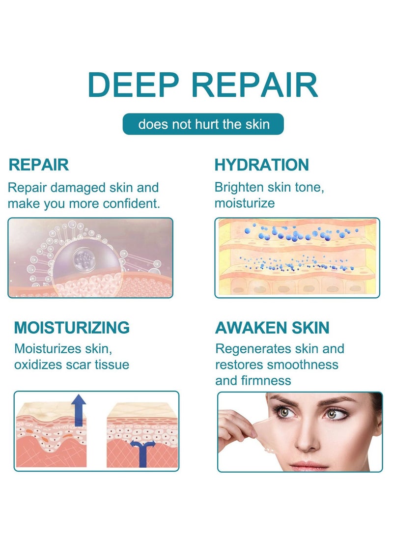 Elaimei Silicone Scar Sheets Scar Roll Sticker Self-Adhesive Scar Removal Sticker Medical Grade Silicone Roll,Silicone Scar Tape,Silicon Scar Gel Cream Patch Removes Abs Tuck Surgery Scar Scar Removal Strips 4CM*1.5M - Image 3