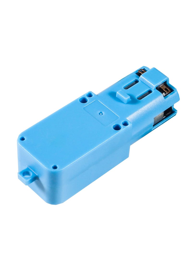TT Gear Motor 1 : 90 Mini DC 6V Gear TT Motor with Metal Gears for for Robot Smart Car DIY RC Toys Electric Motor Gearbox Blue  (Blue) - Image 5