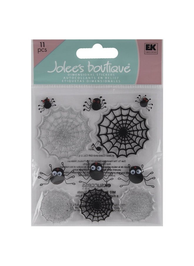 EK Success - Jolee's Boutique Cute Spiders and Webs Dimensional Stickers - Image 1