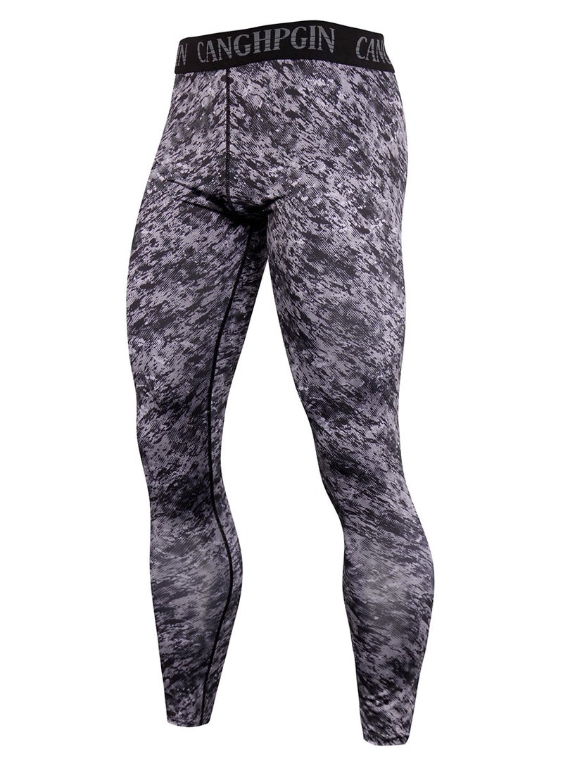 Men Quick Dry Breathable Sports Pants Grey