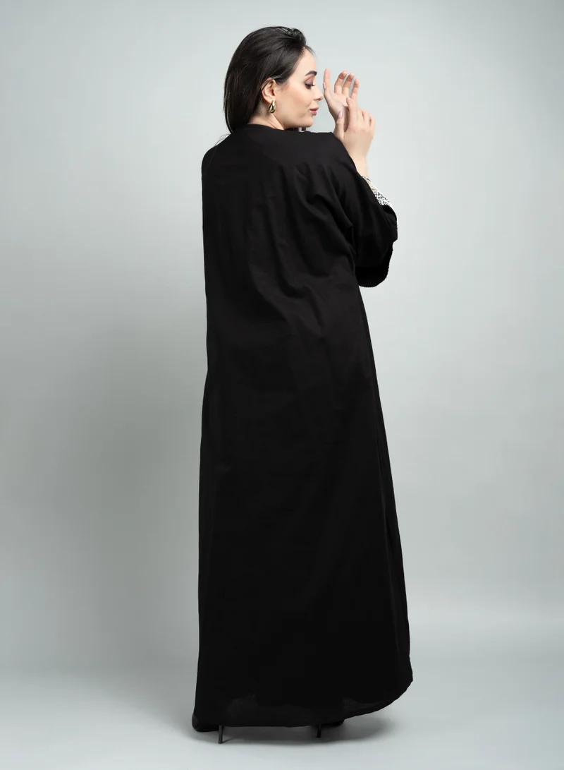 IKKXA Pattern Design 2-piece Kuwaiti Jalabiya