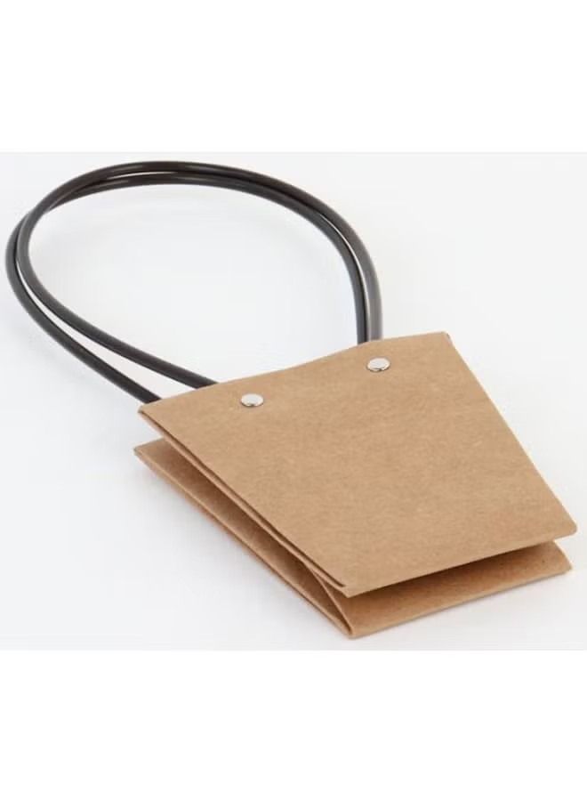 أوريتي حقيبة هدية من الورق المقوى oriti بني/أسود - Image 3