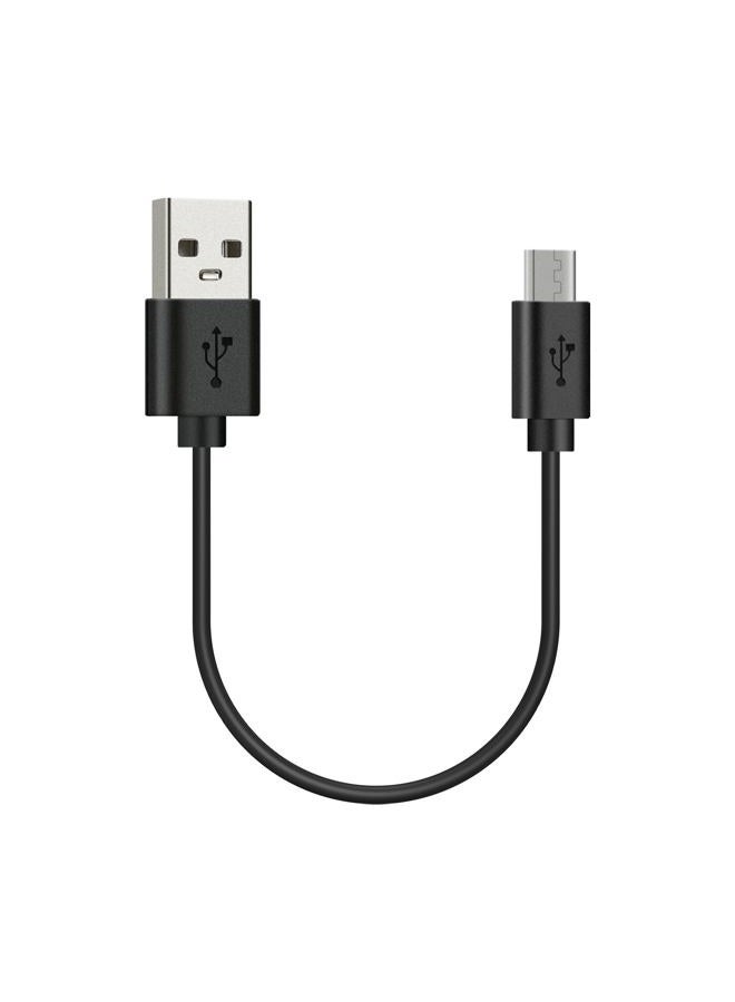 Geekria USB Headphones Short Charger Cable Compatible with Skullcandy Hesh 3/2, Indy True/EVO, Sesh, Dime, JibTrue2 Charger, USB to Micro-USB Replacement Power Charging Cord (1 ft/30 cm) - Image 1