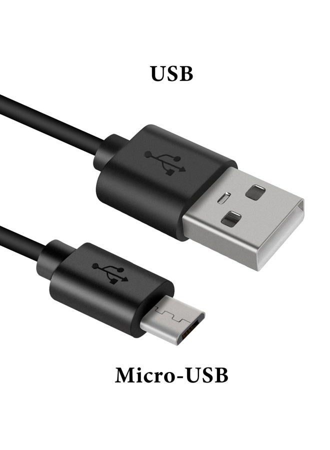 Geekria USB Headphones Short Charger Cable Compatible with Skullcandy Hesh 3/2, Indy True/EVO, Sesh, Dime, JibTrue2 Charger, USB to Micro-USB Replacement Power Charging Cord (1 ft/30 cm) - Image 2