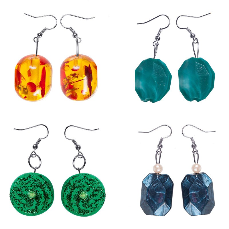 Hotop 150 Pcs High Temperature Nichrome Wire Jump Rings, 21 Gauge with Plastic Storage Box, U Hanger Hooks for DIY Crafts Pendant Jewelry Making Keychains Ceramic Ornaments, Fusing in Glass - Image 5