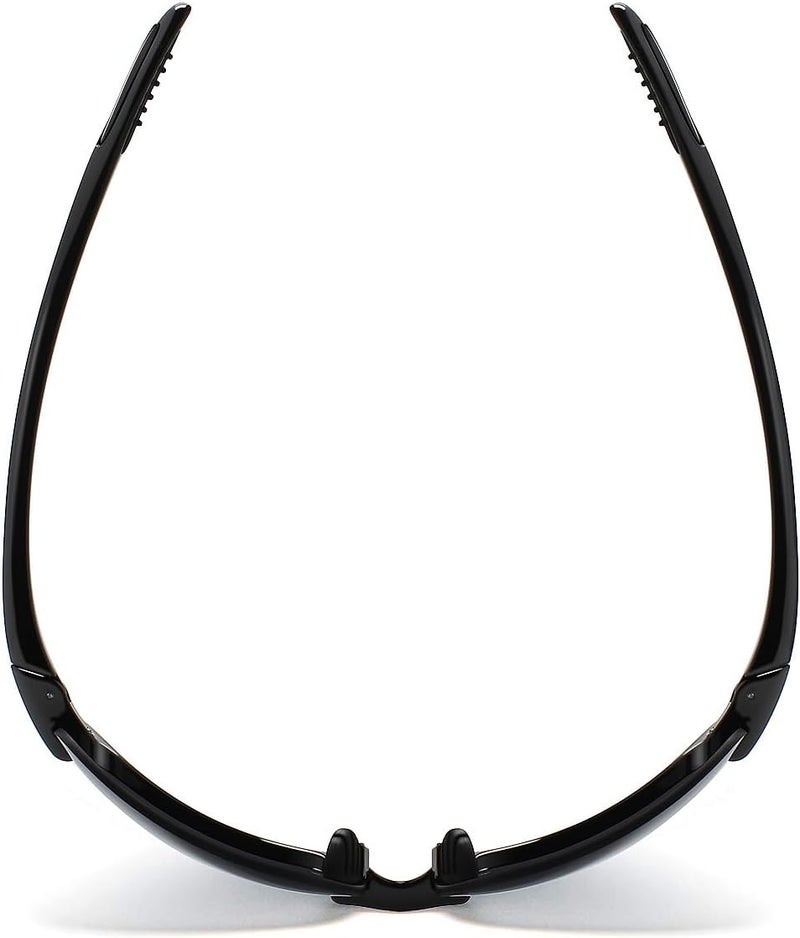 JULI Eyewear نظارات JULI الرياضية للرجال والنساء إطار TR90 بدون حواف للجري وصيد الأسماك والبيسبول والقيادة MJ8001 - Image 5