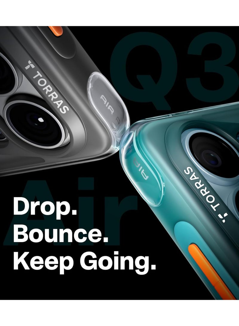Ostand Q3 Air Spin Series for Samsung Galaxy S26 Ultra Case with 360° Magnetic Stand, Fit for MagSafe, Airbag Cushion, Mil-Grade Drop Tested, Shockproof Phone Case, Shadow Black - Image 4