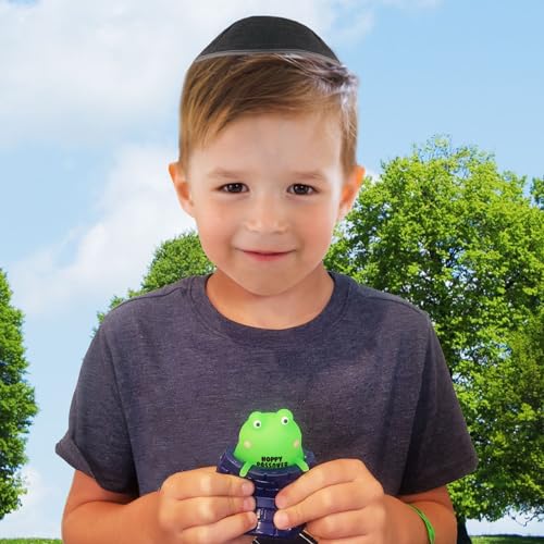 Rite Lite Passover Frog Gift Squishy Surprise Pops Out When You Squeeze Fun Addictive Squish Frog Pesach Seder Gifts Playful Learning Jewish Holiday Party Goodie Bag Favors Hours of Fun - Image 5