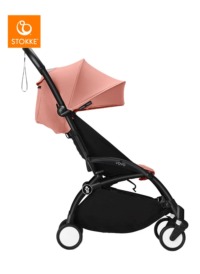 STOKKE YOYO3 Black Frame With 6+ Color Pack Ginger