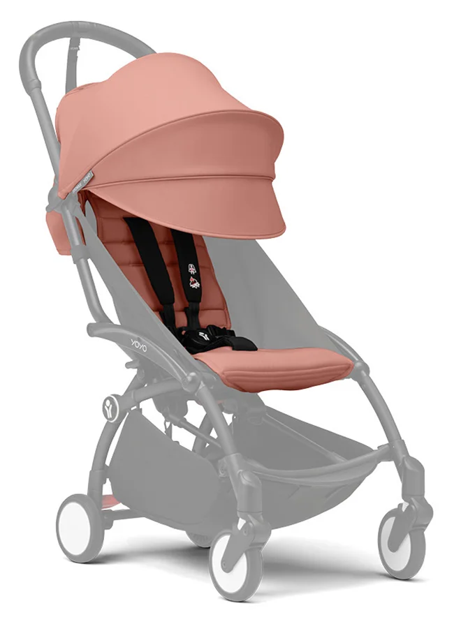 STOKKE YOYO3 Black Frame With 6+ Color Pack Ginger