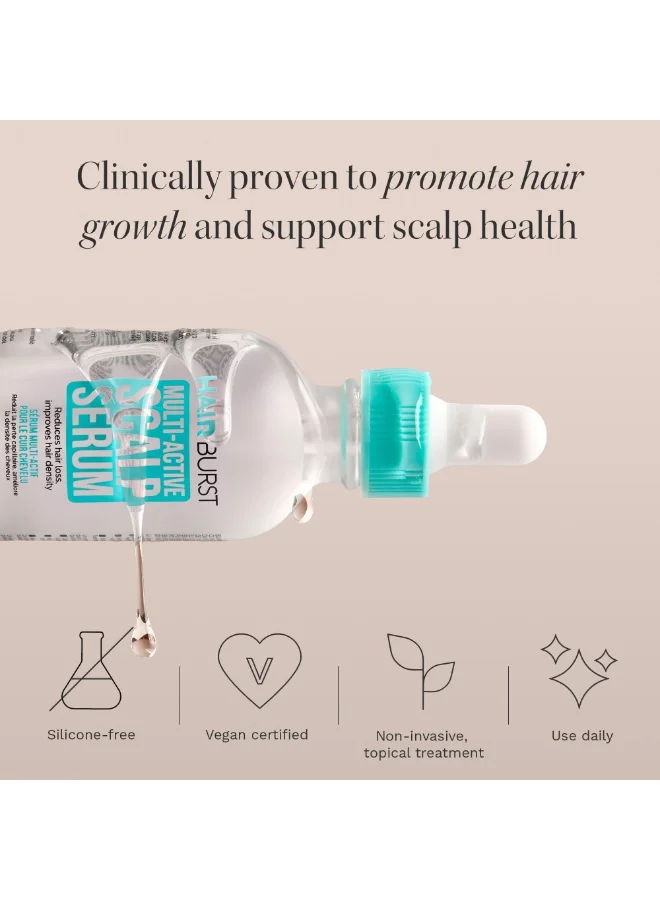 هيربرست سيروم لنمو الشعر وصحة فروة الرأس - يزيد كثافة الشعر وسمكه - تركيبة نباتية خفيفة وغير دهنية