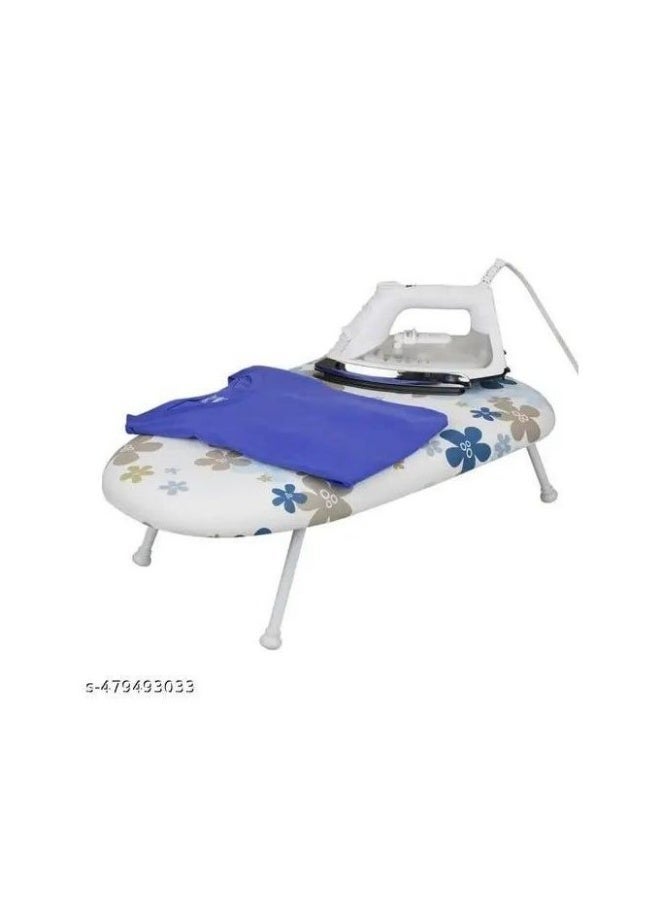 Ironing Board Pad Heat Resistant Mat Lightweight Pressing Surface Tabletop Laundry Protector Portable Cushion For Clothes Care Home Use Smooth Finish Non Slip Base Compact Size Random Colors - Image 1