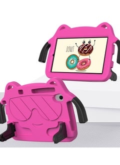 Huawei Matepad T8/M6 High Energy/M5-8.0 Tablet PC Durable Shockproof Protective Case, Stand Protective Case, Light EVA Protective Case, Tablet Protective Case, Rose Red