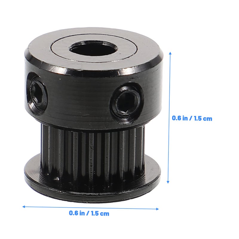 20 Tooth Synchronous Wheel Black Gear Transmission Pulley For 3D Printer - Image 3