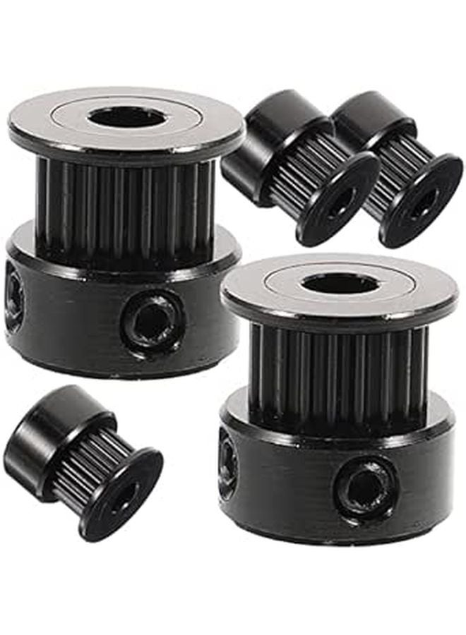 20 Tooth Synchronous Wheel Black Gear Transmission Pulley For 3D Printer - Image 1