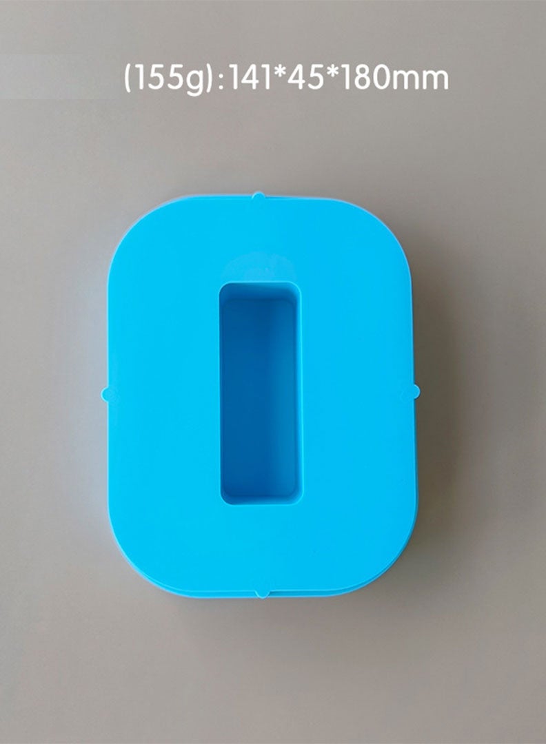 Resin and soap silicone mold big letter O - Image 1