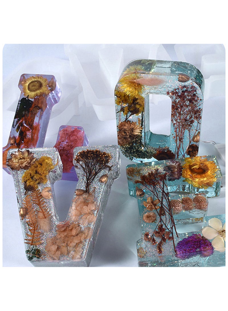 Resin and soap silicone mold big letter O - Image 4