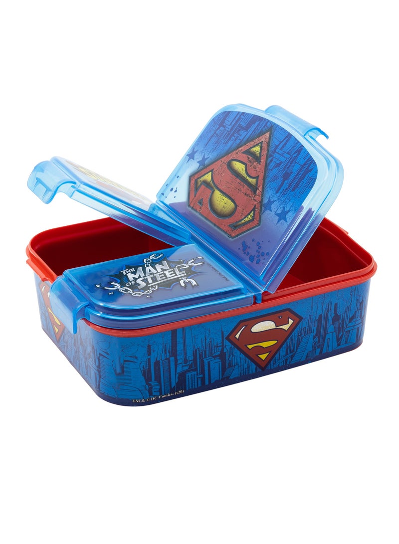STOR MULTI COMPARTMENT SANDWICH BOX SUPERMAN SYMBOL - Image 3