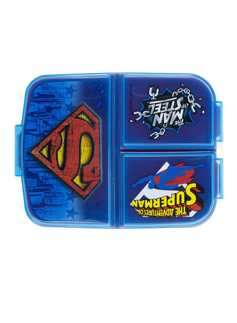 STOR MULTI COMPARTMENT SANDWICH BOX SUPERMAN SYMBOL - Image 2