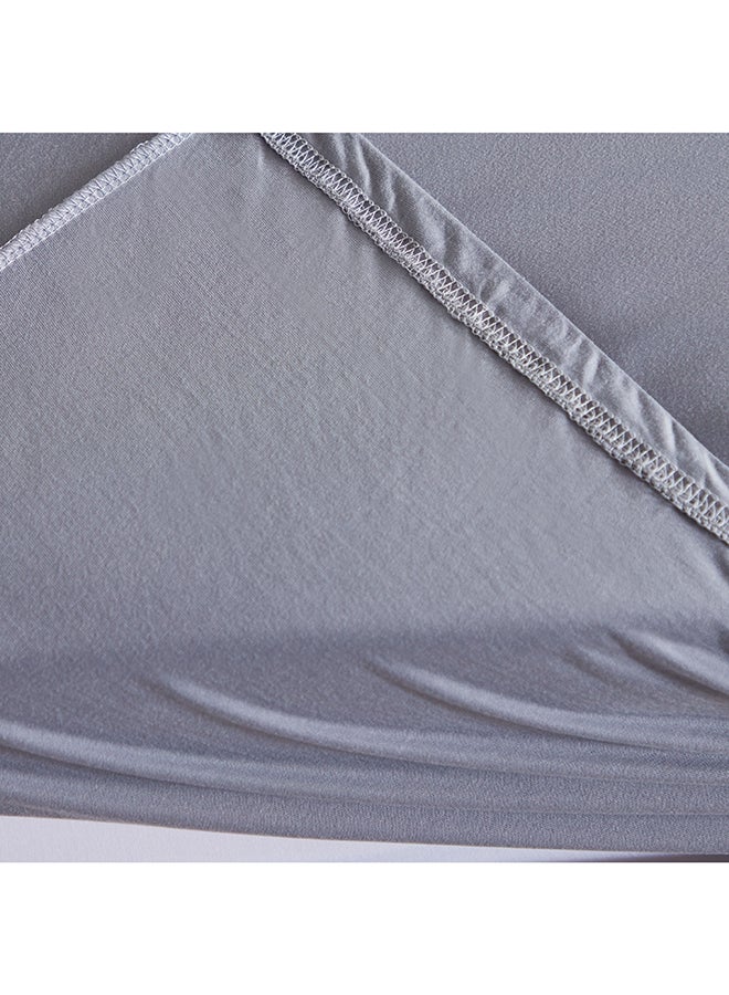 Home Box Ferum Micro Jersey Queen Fitted Sheet 200 x 30 x 150 cm  - Image 3