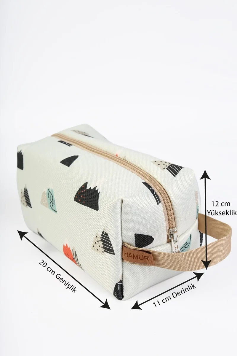 هامور Zippered Dirty Clean and Wet Dry Baby Laundry Clothes Multi-Purpose Make-Up Bag Poyraz