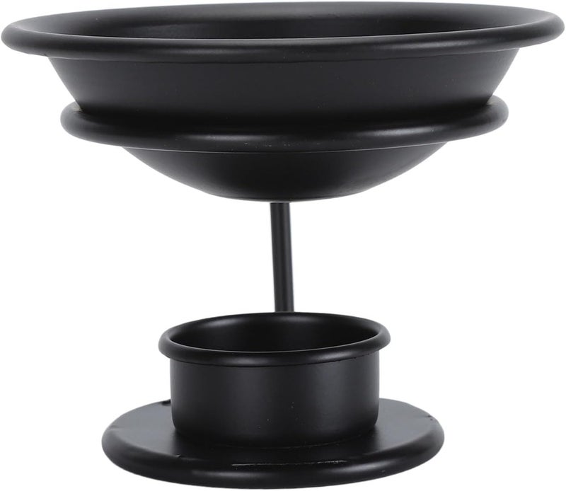 Pwshymi Iron Wax Melter Professional Fast Heat Conduction Essential Oil Burner with Stand for Wax Candle Fragrance Oil for Living Room, Office, Bedroom, Kitchen - Image 2