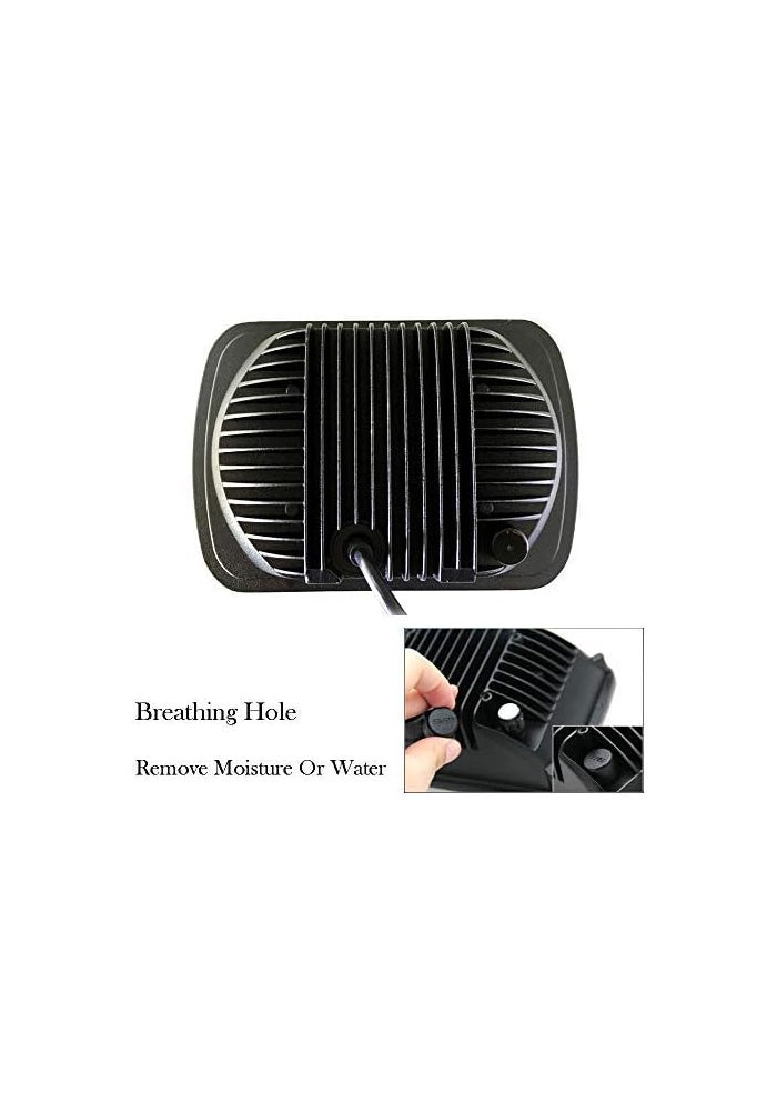 AMUNIESUN 2PC 45W 7x6 5x7 LED Headlights Replacement for Chevy Express, Jeep Wrangler, and More - Image 3