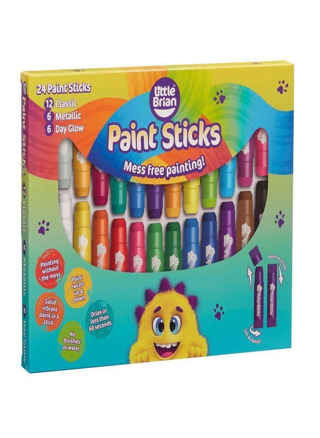 Little Brian Paint Sticks Assorted 24 - pzsku/ZEF75FDD768F111C7CAB0Z/45/_/1726121484/61bcc415-b425-47d6-be99-f9a5df993e32